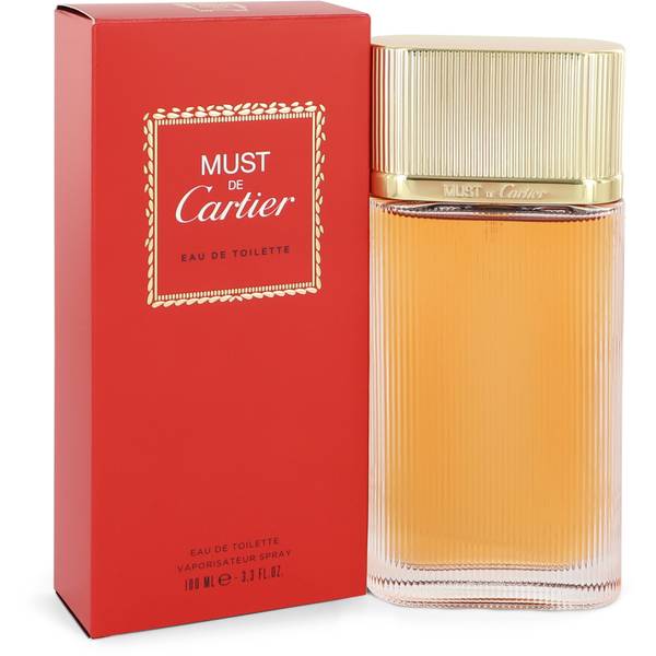 must de cartier eau de toilette 100 ml