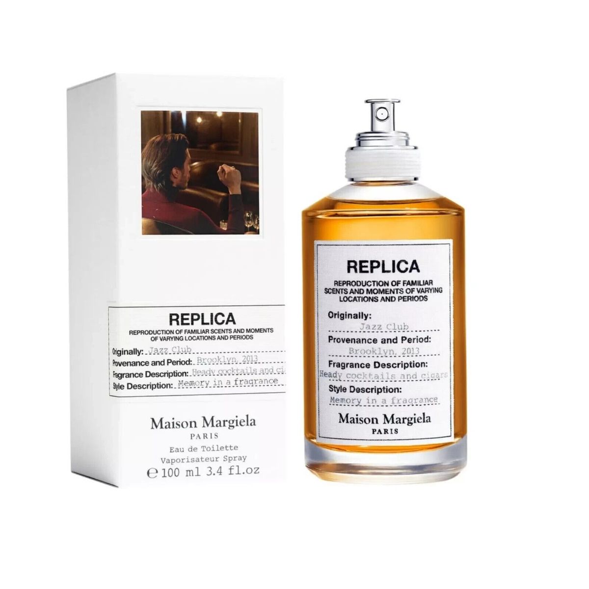 Maison Margiela Paris Replica Jazz Club Eau de Toilette 100ml for Men
